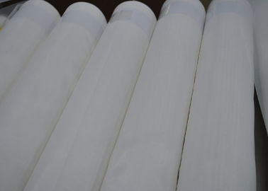 DPP 72T Polyester Sablon Mesh Dengan Putih Dan Kuning Untuk Pencetakan Tekstil