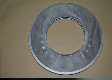 Industri Stainless Steel Wire Mesh Filter Disc Bentuk Bulat Dengan Lubang