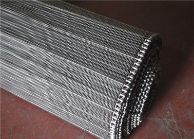 SS / Stainless Steel Spiral Wire Mesh Conveyor Belt Dengan Food Grade