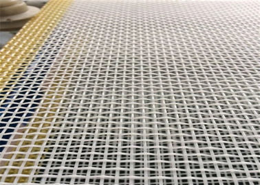 100% Polyester Industri Conveyor Mesh Belt Tahan Suhu Tinggi