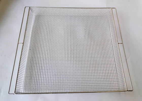 Oem Bbq Grill Mesh 2mm Lubang Baking Baking Stainless 18x26 Inch