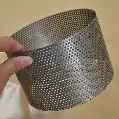 menyesuaikan Stainless steel 304 tabung logam berlubang Silinder untuk filter pipa ladang minyak