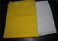 Sablon Mesh Polyester Sertifikat FDA Dengan Putih Dan Kuning