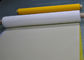 165T-31 Silk Screen Mesh Roll Untuk PCB / Pencetakan Kaca, Warna Putih / Kuning