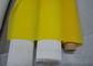 Putih Atau Kuning 64T Mesh Sablon Polyester Untuk Pencetakan Kaca