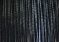 Hitam Anti UV Polyester Spiral Mesh Loop Kecil Jenis Menenun, Umur Panjang