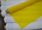 55 Thread Polyester Printing Mesh 77T Untuk Kaos / Tekstil, Warna Kuning
