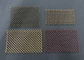 Warna-warni Dekorasi 0.5mm Metal Coil Drapery / Ketahanan Korosi Tirai Mesh Logam