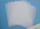 Elastisitas Rendah PET Silk Screen Mesh Roll Dengan Polyester Monofilamen Putih