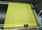 Kuning 80 Thread Polyester Mesh Screen Fabric Untuk Pencetakan Tekstil, Lebar 250cm