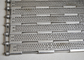 Rantai konveyor kawat stainless / baja karbon Mesh Perforated Plate Link Chain Didorong