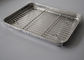Sesuaikan Food Grade Carbon Steel / baki mesh stainless steel dengan ketebalan 0,8
