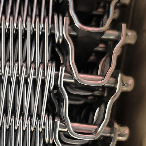 berita perusahaan terbaru tentang ban berjalan pendingin jaring kawat baja tahan karat