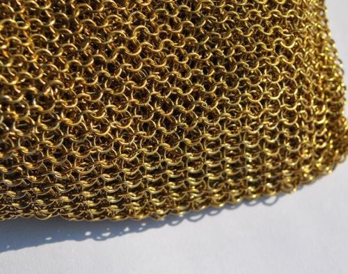 Latest company news about Mesh chainmail dekoratif