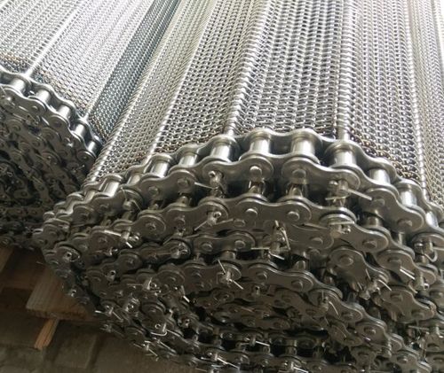 Latest company news about Ikatan wire mesh Spiral kecil dengan rantai dikirim ke Chili
