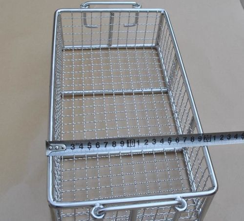 Latest company news about 316 150 pieces keranjang stainless steel ke Amerika digunakan untuk mengukus botol kaca