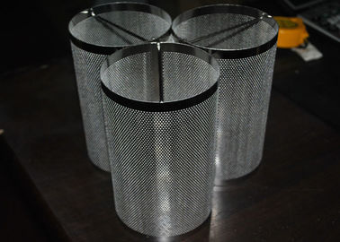 Kartrid Filter Stainless Steel Industri Penerbangan / Nuklir Tahan Lama Dengan Bentuk Kustom