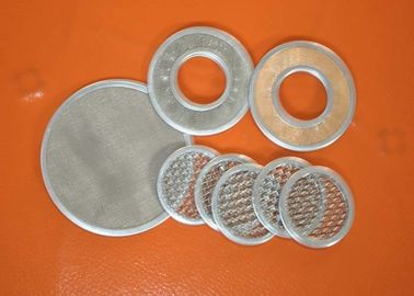 Kawat Logam Micron Mesh Filter Disc / Saringan Untuk Minyak Bumi atau Metalurgi