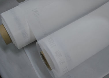 Putih 87 Inch Ketegangan Tinggi 150T Polyester Sablon Jala Untuk Papan Sirkuit Cetak