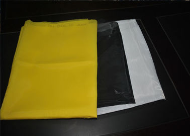 Layar High Mesh Polyester 120 Tensile Tinggi Dengan Tahan Asam, Warna Kuning