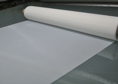 Sertifikat SGS 132 Inch Polyester Bolting Cloth 73 Mesh Untuk Pencetakan Kaca