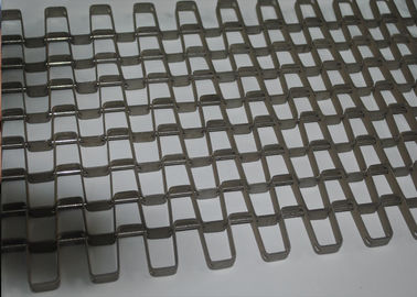 Honeycomb Stainless Steel Conveyor Chain Belt Untuk Memakai Aus