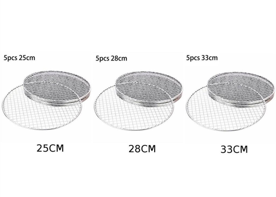 Harga yang bagus Panggangan Barbekyu Galvanis Wire Mesh Crimped Wire Mesh Sekali Pakai on line
