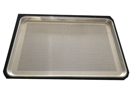 Harga yang bagus 60x40cm Food Grade Aluminium Berlubang Baking Tray Pan Sheet Ketahanan aus on line