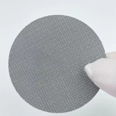 Harga yang bagus 10 20 30um 40 1 Micron 316 Stainless Steel Sintered Filter Mesh Plat Berlubang on line