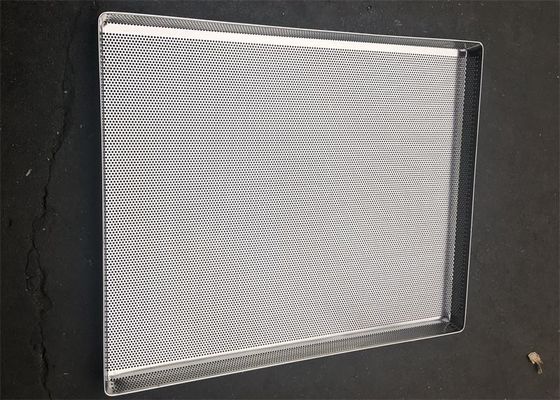 Harga yang bagus Baki Pengeringan Stainless Steel Berlubang Roti Untuk Dehidrasi Buah Dan Sayur on line