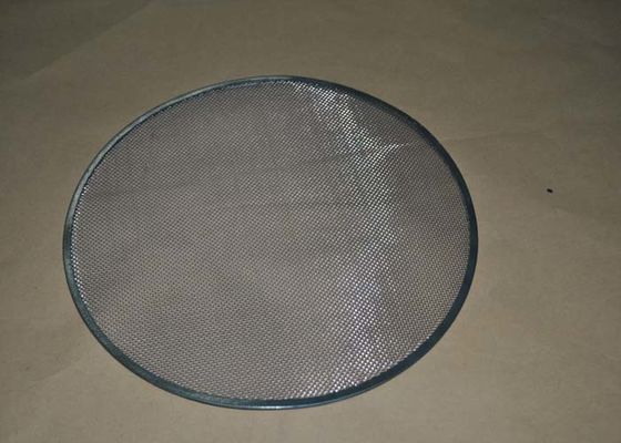 Harga yang bagus Disc Filter Wire Mesh SS Tepi Tertutup Dengan Putaran / Kotak, Tahan Panas on line