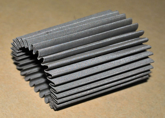 Harga yang bagus 304 SS lipit Filter Cartridge Mesh / Elemen Dengan Single / Multi Layer on line