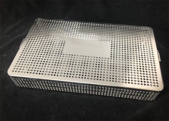Harga yang bagus Operasi 5mm Autoclave Sterilisasi Tray stainless steel 316l on line