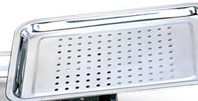 Harga yang bagus Baki Mesh Stainless Steel Tahan Suhu Tinggi / Baki Punching Makanan Dengan Sehat on line