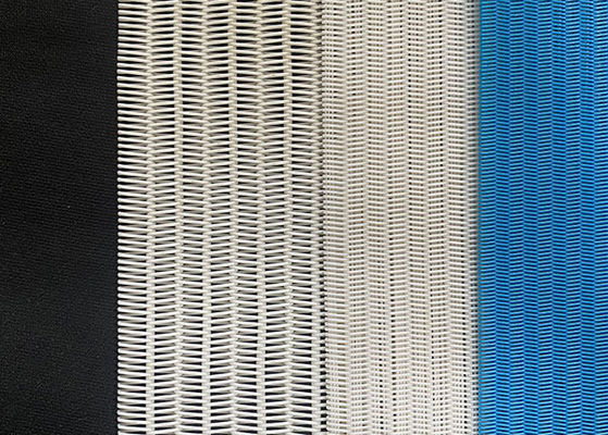 Harga yang bagus Anti Static Polyester Spiral Filter Mesh Belts Untuk Dewatering Pengeringan Membentuk on line