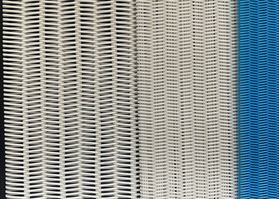 Harga yang bagus Pita Pengangkut Polyester Mesh Spiral Fine Dengan Pinggir Polyester on line