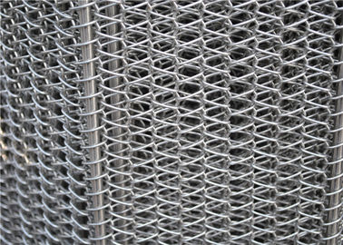 Harga yang bagus 304 316 316L 430 310 Conveyor Belt Stainless Steel Wire Mesh Dengan Tahan Chian Alkali on line