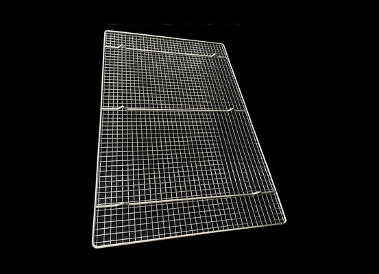 Harga yang bagus 316 304 Baja tahan karat Piring makanan Bakery Pendingin Pengeringan Oven Dapur Tray Wire Rack untuk Daging Daging sapi Roti jerky on line