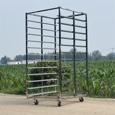 Harga yang bagus Customzied Ukuran Pengeringan Tray Rak Trolley Trolley 201 304 stainless steel Baking Pengeringan Trolley on line