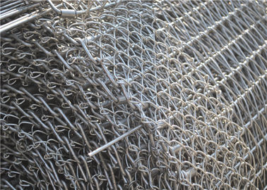 Harga yang bagus 314 Tahan Suhu Tinggi Stainless Steel Wire Mesh Conveyor Belt on line