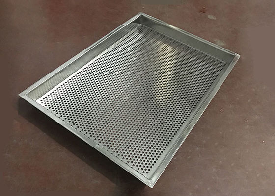 Harga yang bagus Produsen Baja tahan karat 304 316 Perforated Metal Drying Trays Untuk Industri Pangan on line