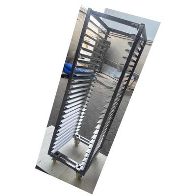 Harga yang bagus Disesuaikan 15 18 20 30 Lapisan Stainless Steel 304 Dehydrator Rak Pengeringan Kereta Troli Rak Oven Rak Baki Tray yang Dapat Dilepas on line