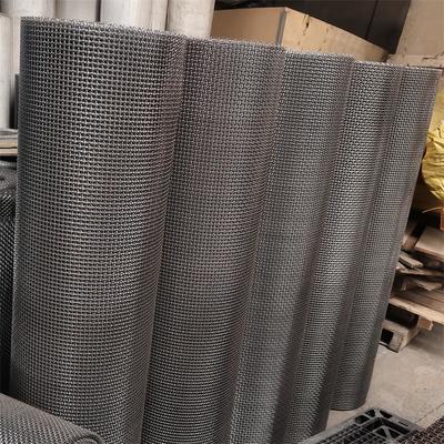 Harga yang bagus Stainless Steel Square Woven Wire Mesh Crimped Wire Mesh Plain Weave Cutting Welding Bending Processing on line