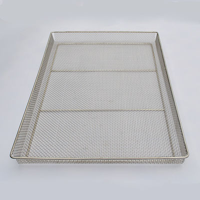 Harga yang bagus Food Grade Stainless Steel 304 316 Oven Wire Mesh Baking Drying Trays on line