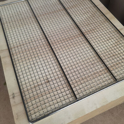 Harga yang bagus Food Grade 18x26 Inch 304 stainless steel Wire Mesh Baking Pengeringan Tray on line