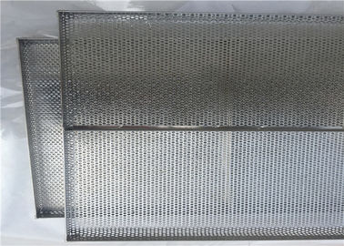 Harga yang bagus Food Grade Stainless Steel Mesh Tray Ketahanan Korosi Untuk Oven on line
