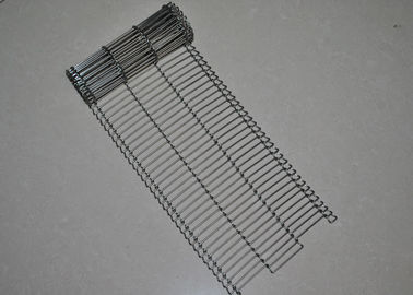 Harga yang bagus 304 Stainless Steel Kawat Flex Datar Chocolate Mesh Belt Untuk Kue on line