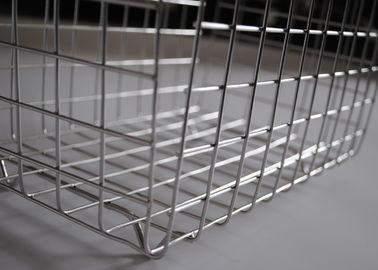 Harga yang bagus Wire Mesh Strainer Disinfeksi Keranjang Kawat Stackable Food Grade Metal on line