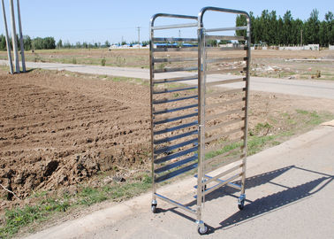 Harga yang bagus Makanan Minuman Stainless Steel Rak Trolley Dessert Bakery Pendingin Tray on line