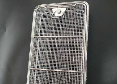 Harga yang bagus 304 Keranjang Sterilisasi Medis 6mm Stainless Steel Mesh on line